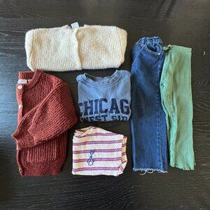 Zara Kids Mixed Clothing Bundle: Sizes 2T - 4T